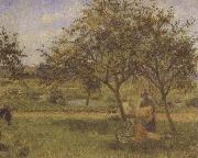 Camille Pissarro The Wheelbarrow Spain oil painting artist